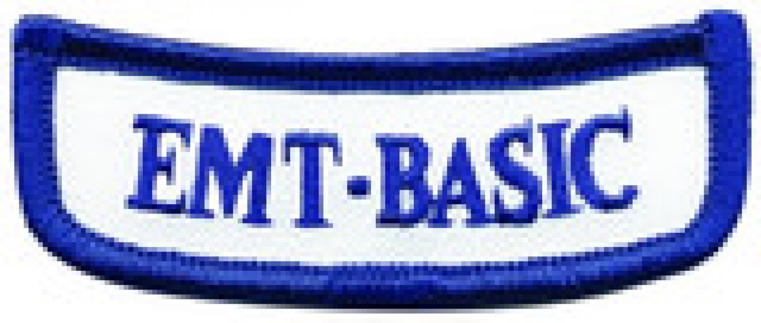 GEORGIA DEPARTMENT OF HUMAN RESOURCES EMT-BASIC SHOULDER TAB - SEW ON.